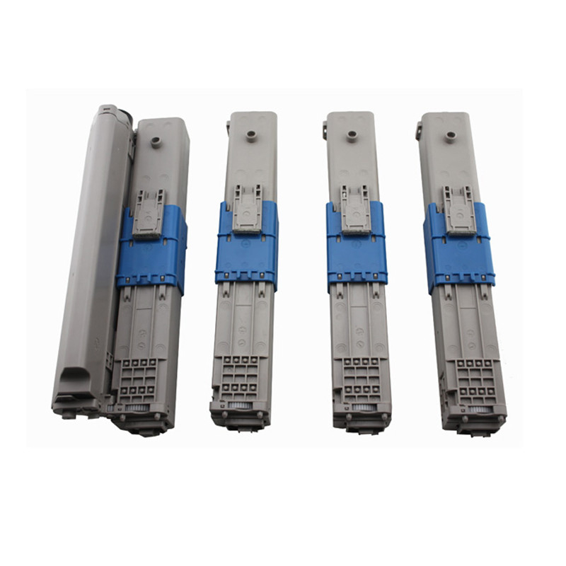 Remanufactured for OKI 44469801/ 44469701/ 44469702/ 44469703 Color Toner Cartridges